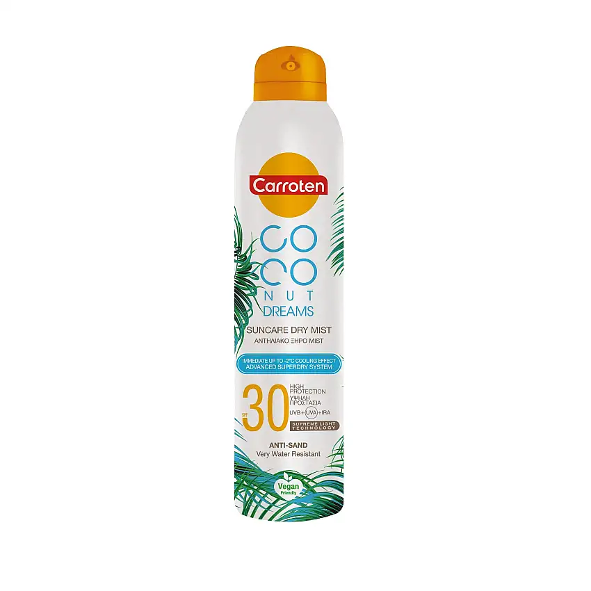 Carroten Dry Mist SPF 30 Coconut Dreams