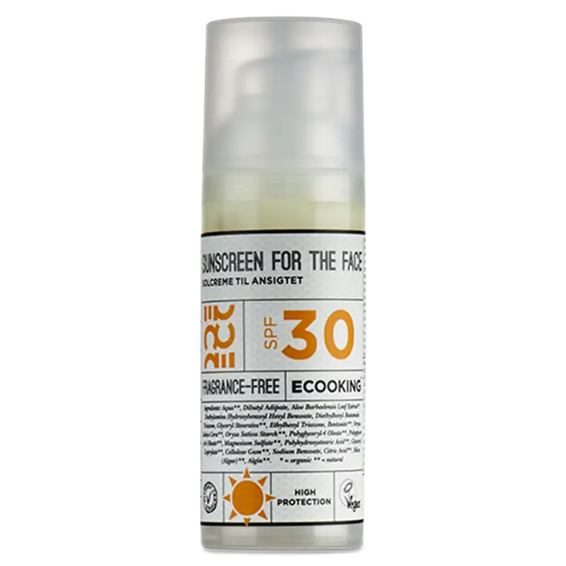 Ecooking Solcreme Ansigt SPF 30 (50 ml)