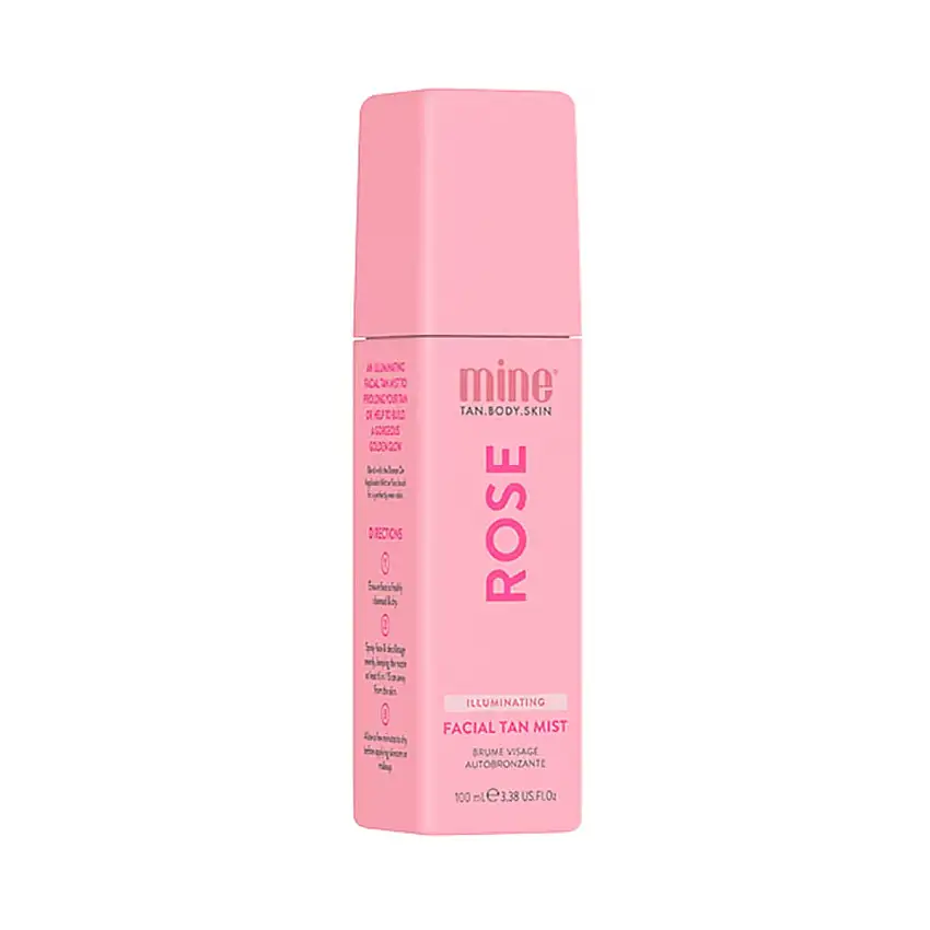 Minetan - Rose Illuminating  Facial Tan Mist - 100 ml