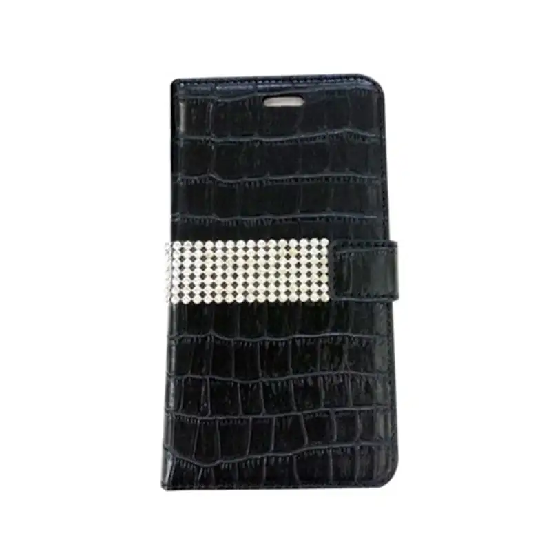 Radicover Flipside Universal Mobilcover 4" (Sort - Croco Style)