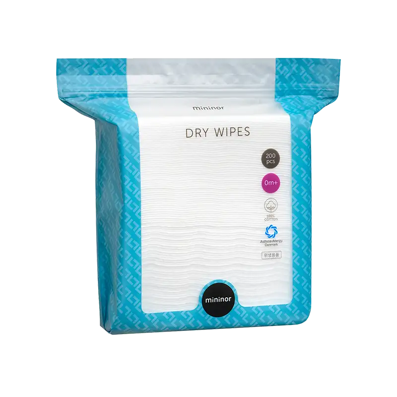 Mininor Dry Wipes (200 stk)