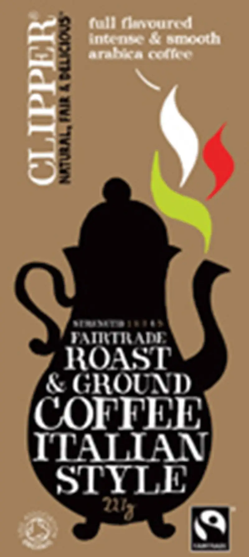 Clipper Roast & Ground Coffee Italian Style Ø (227 gr)