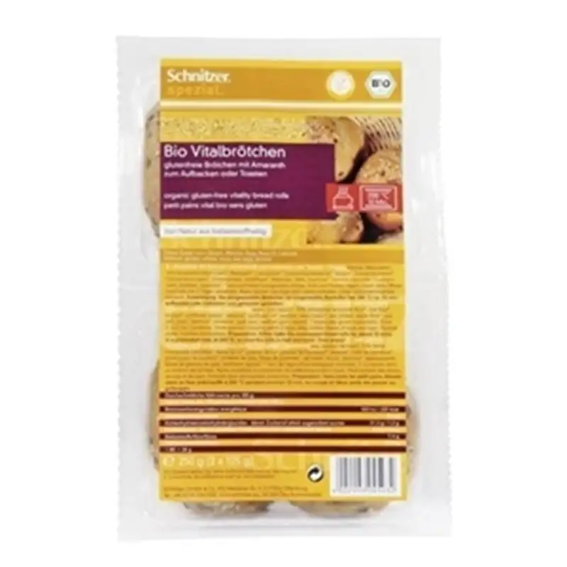 Vitalboller glutenfri Økologiske - 250 gram