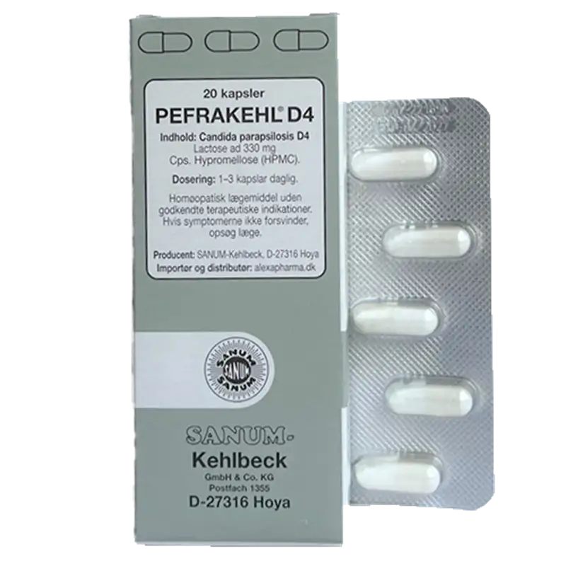 Sanum Pefrakehl D4 (20 kapsler)