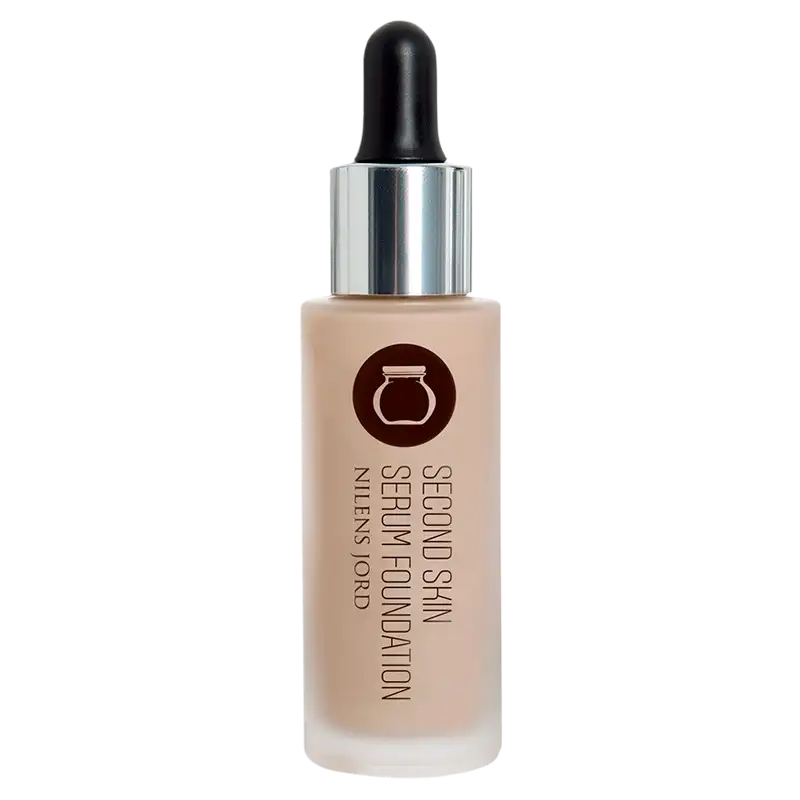 Nilens Jord Second Skin Serum Foundation Tan ( 25ml)