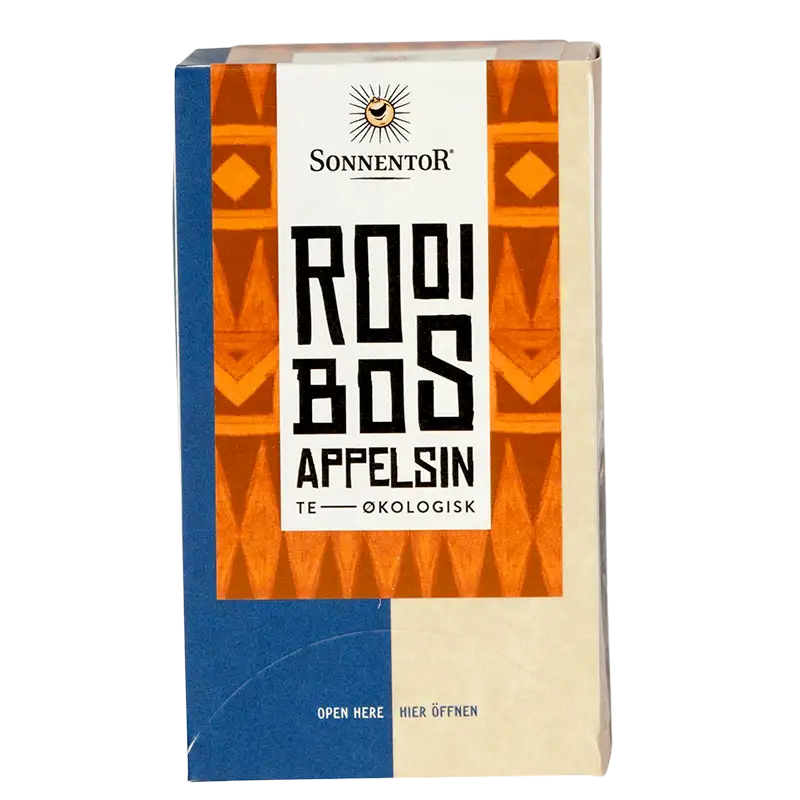 Sonnentor Rooibosh Appelsin Te Ø (18 Breve)
