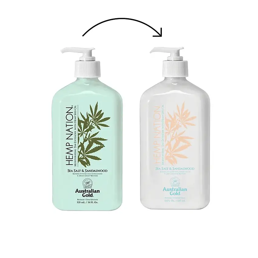 Australian Gold - Hemp Nation Sea Salt & Sandalwood Bodylotion - 535 ml.