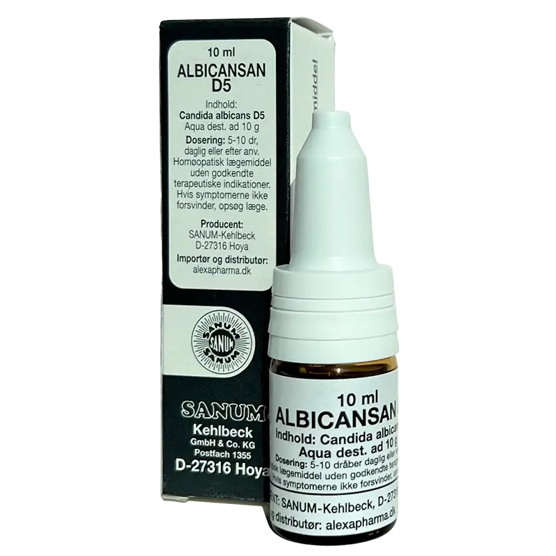 Sanum Albicansan D5 Dråber (10 ml)
