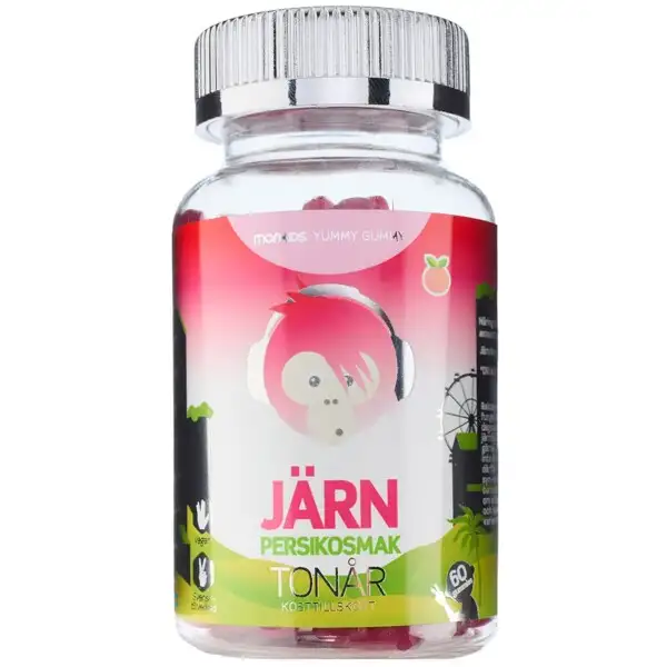 Monkids Järn Tonår Persika