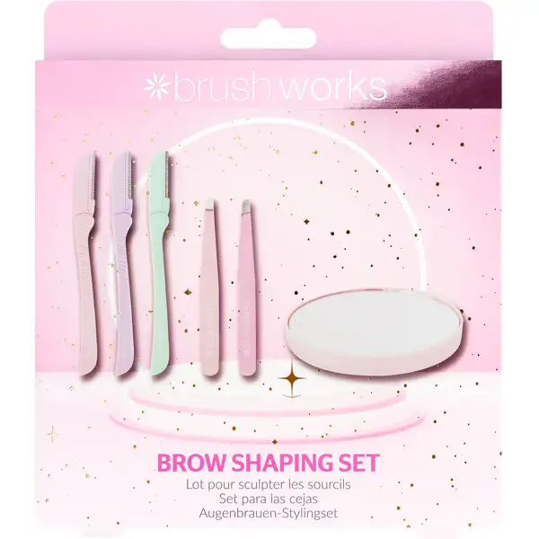 Brushworks Brow Shaping Set