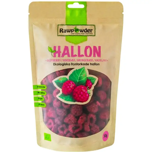 Rawpowder Hallon Hela Frystorkad
