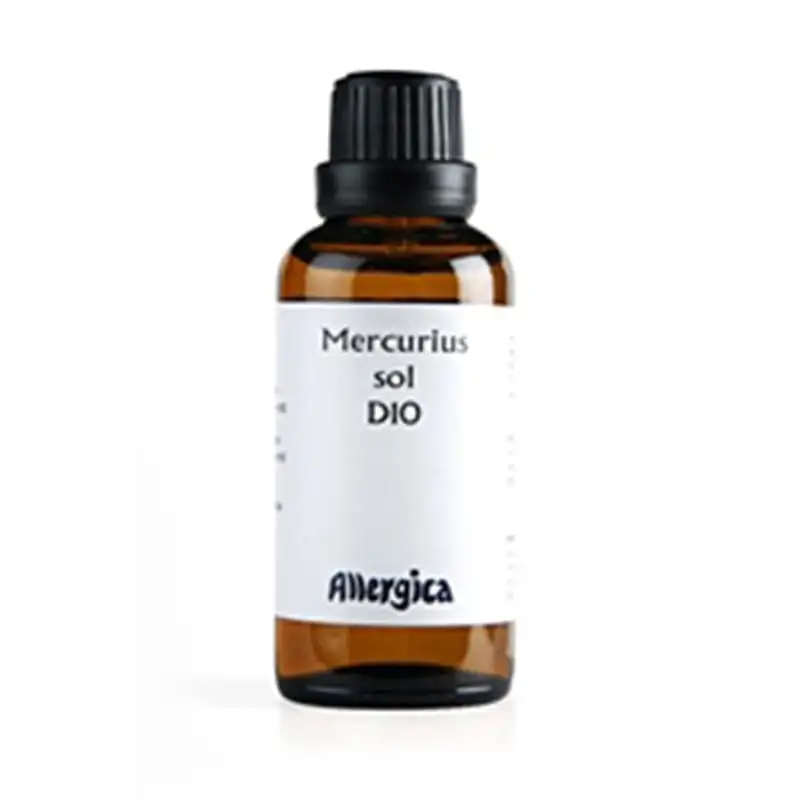 Mercurius Sol D10, 50 ml.