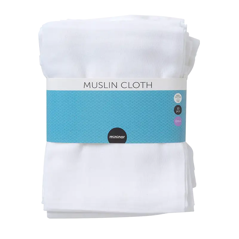 Mininor Stofble Hvid (10 stk)