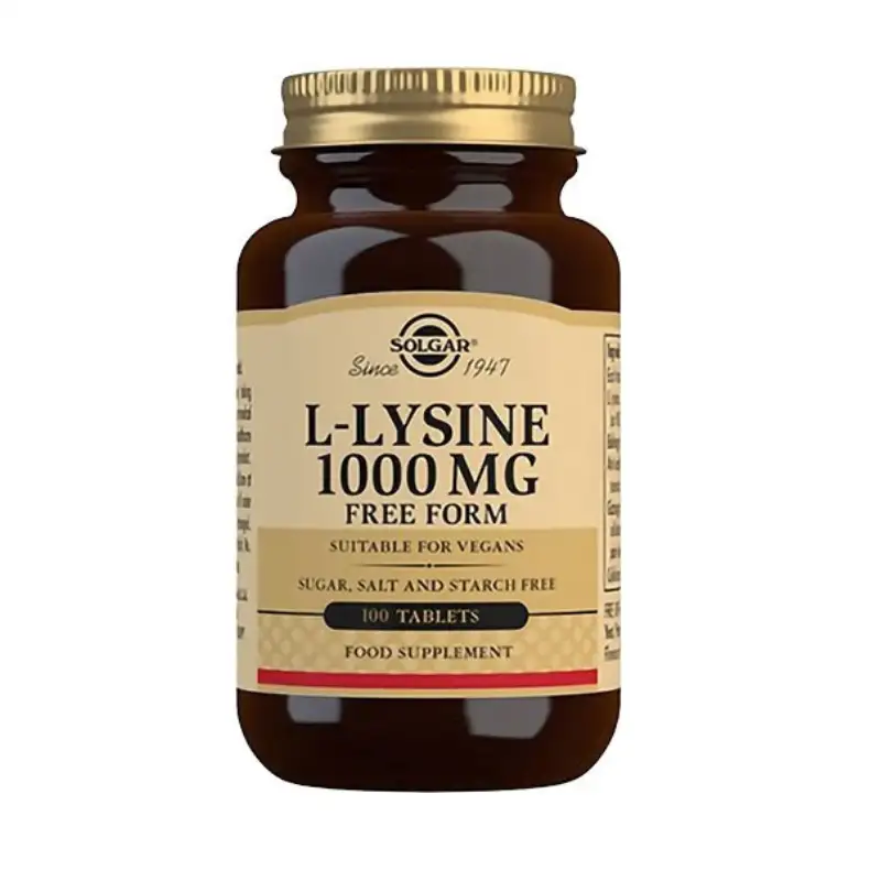 Solgar - L-Lysine 1000 mg. - 100 tab