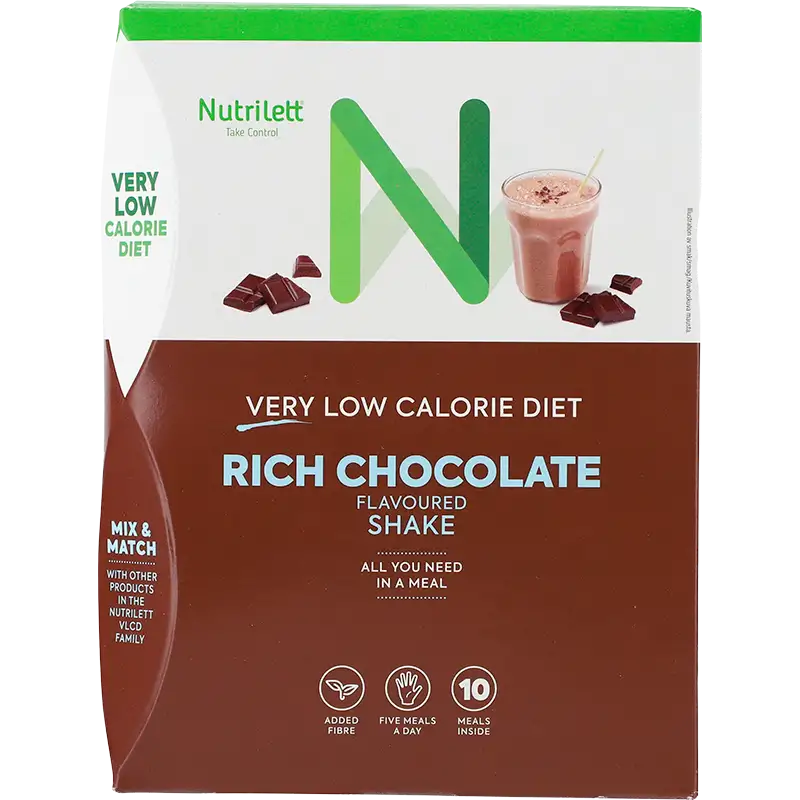 Nutrilett VLCD Chocolate shake (35 g x 10 stk)