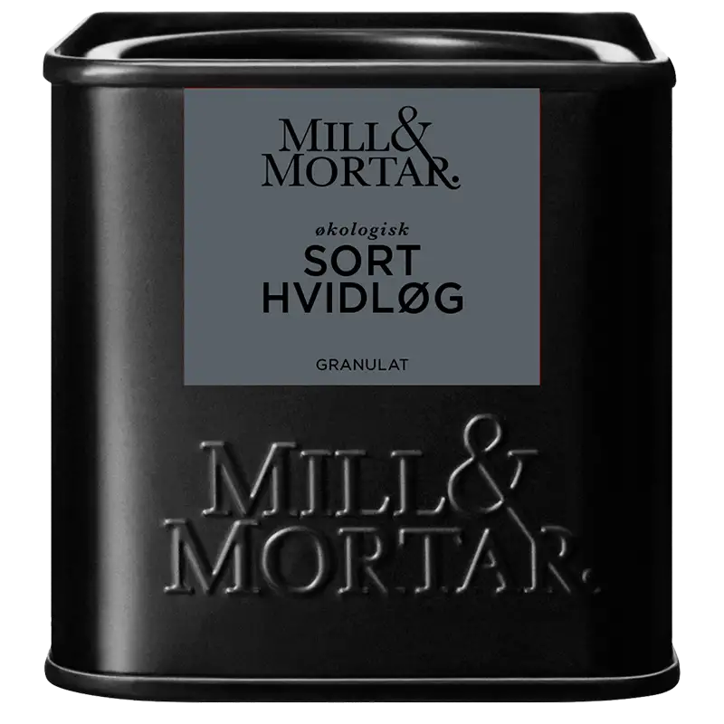 Mill & Mortar Sort Hvidløg - Granulat Ø (40 g)