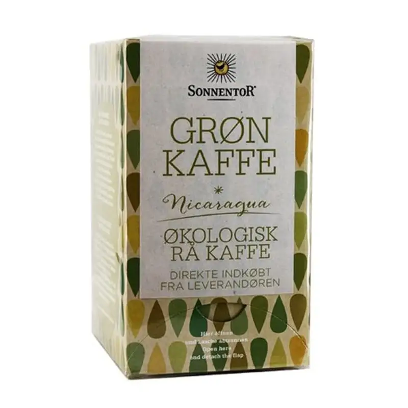 Sonnentor Grøn kaffe Ø (18 breve)