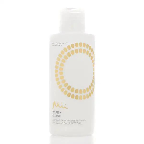 Wipe + Erase acetonefri neglelakfjerner - 100 ml