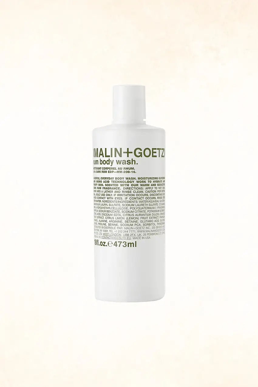 Malin+Goetz – Rum Hand + Body Wash 16 oz / 473 ml