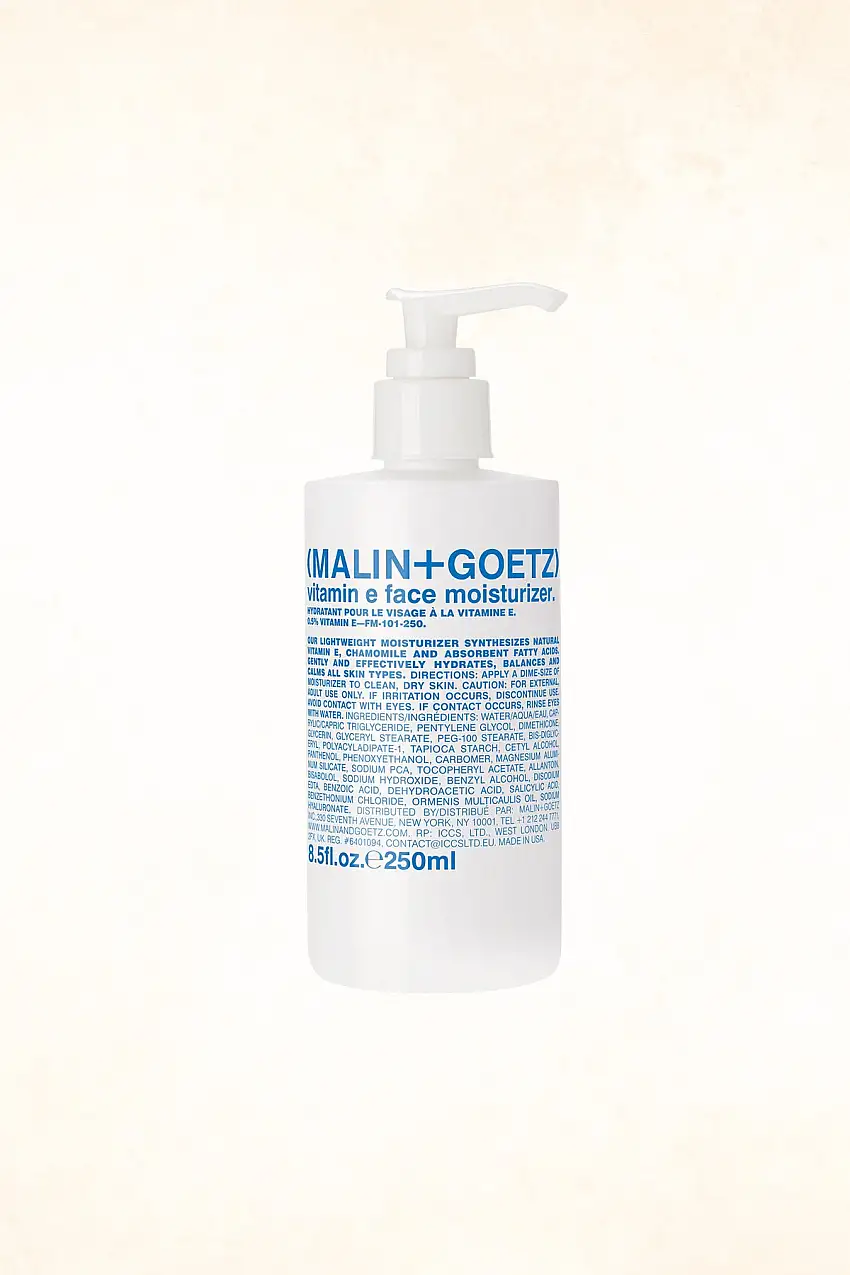 Malin+Goetz – Vitamin E Face Moisturizer 8.5 oz / 250 ml