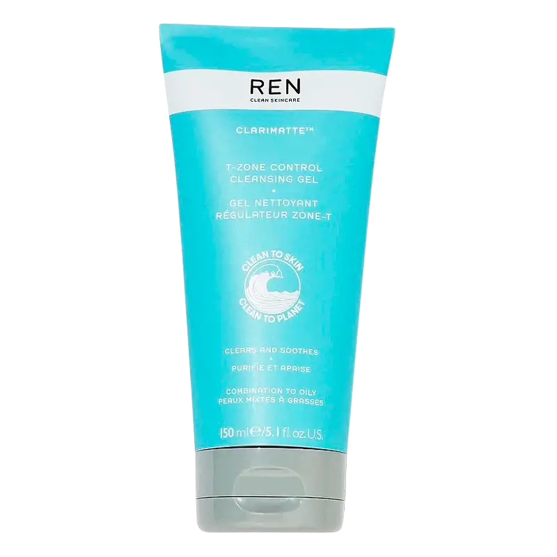 REN Clarimatte T-Zone Control Cleansing Gel (150 ml)