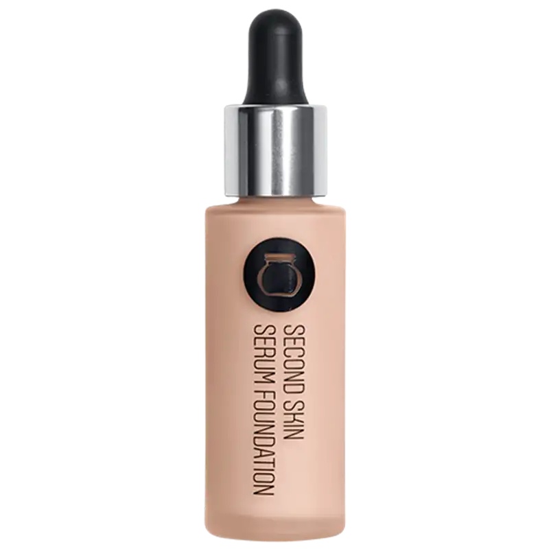 Nilens Jord Second Skin Serum Foundation Porcelain (25 ml)