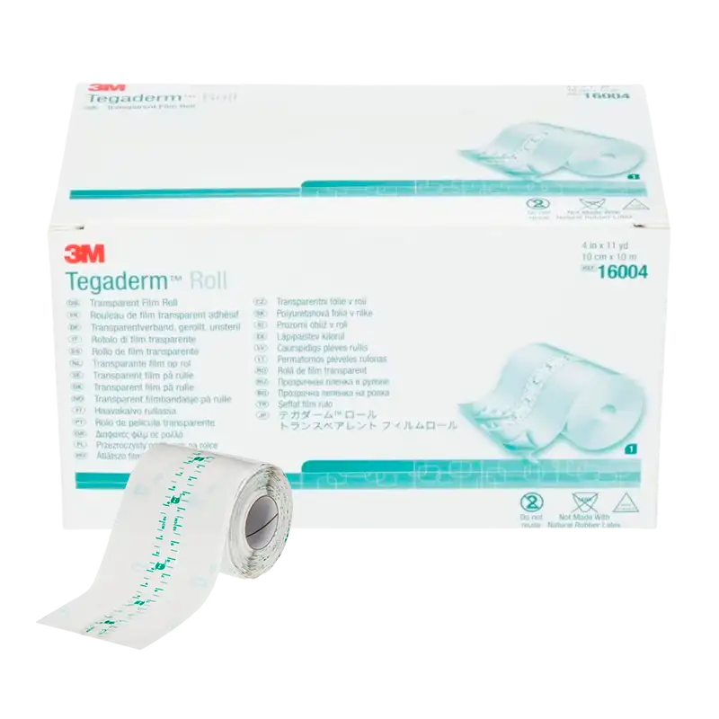 Tegaderm Transparent Film Forbinding - 10 cm x 10 m (1 stk)