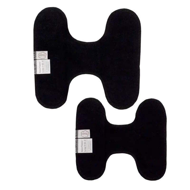 ImseVimse Panty Liners Snap Free - Black (3 pak)