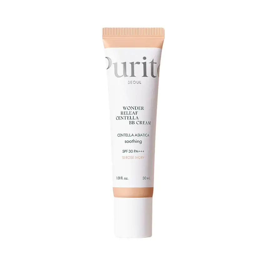 Purito SEOUL - Wonder Releaf Centella BB Cream SPF30 PA+++ (#15 Rose Ivory)