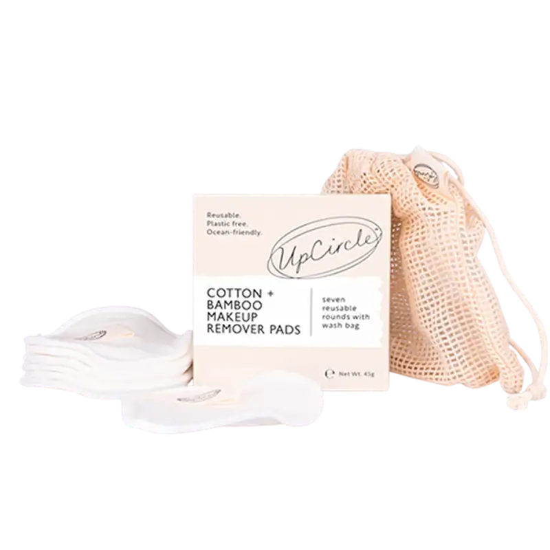UpCircle Cotton & Bamboo MakeUp Remover Pads (7 stk)