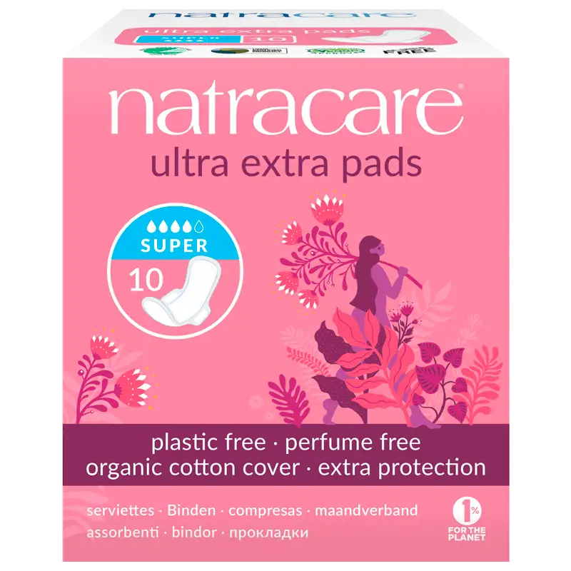 Natracare Ultra Extra Bind Super (10 stk)