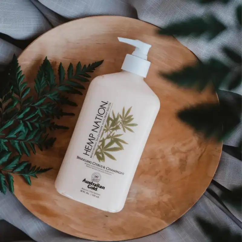 Hemp Nation Body Lotion - Sparkling Citrus and Champagne - 535 ml.