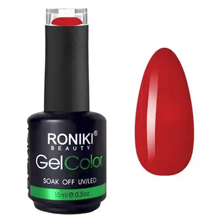 RONIKI Gel Neglelak Classic Red (01)
