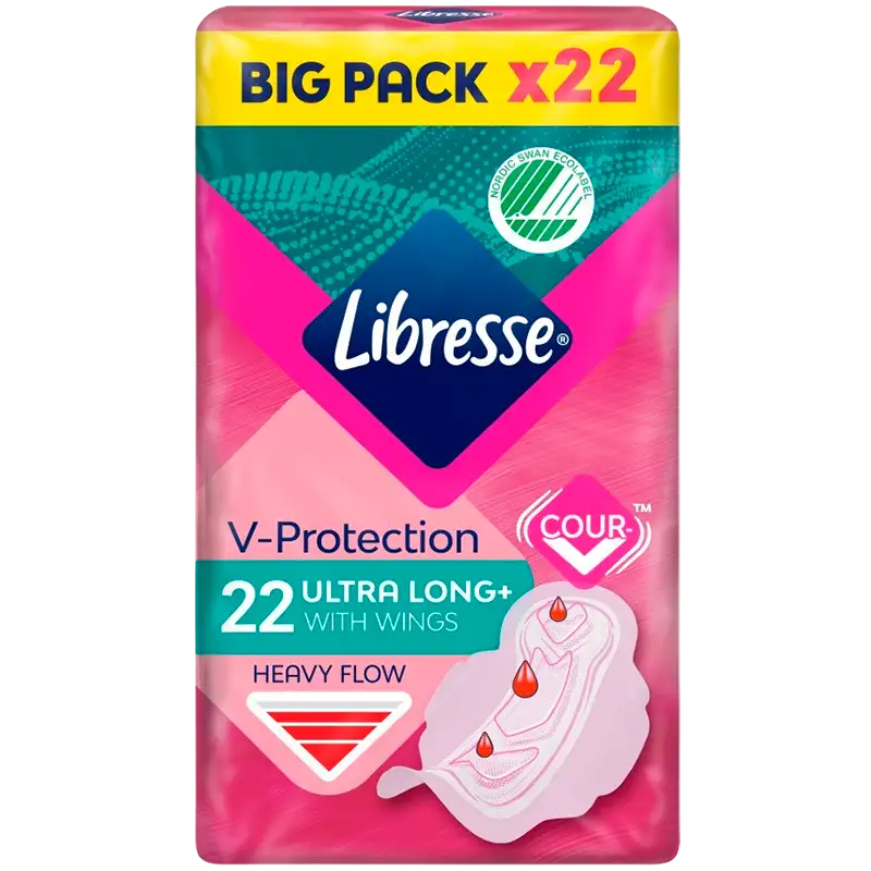 Libresse Ultra Long Wing Duo (22 stk)