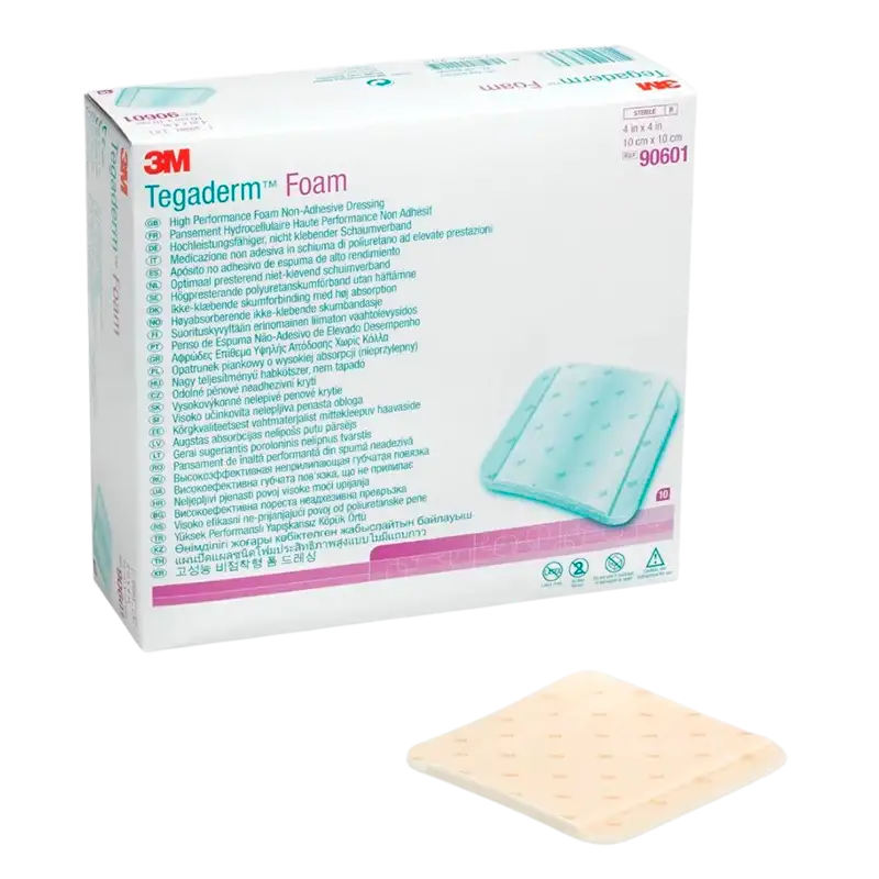 Tegaderm Skumforbinding - 10x10 cm (1 stk)