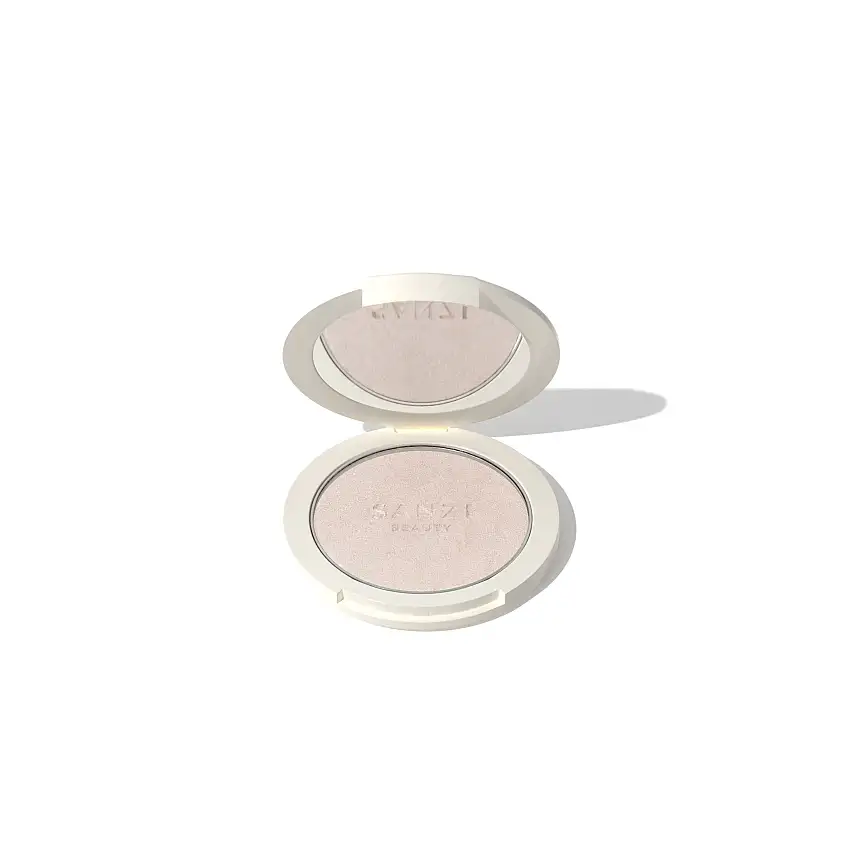 Sanzi Beauty - POWDER HIGHLIGHTER Pearly Champagne