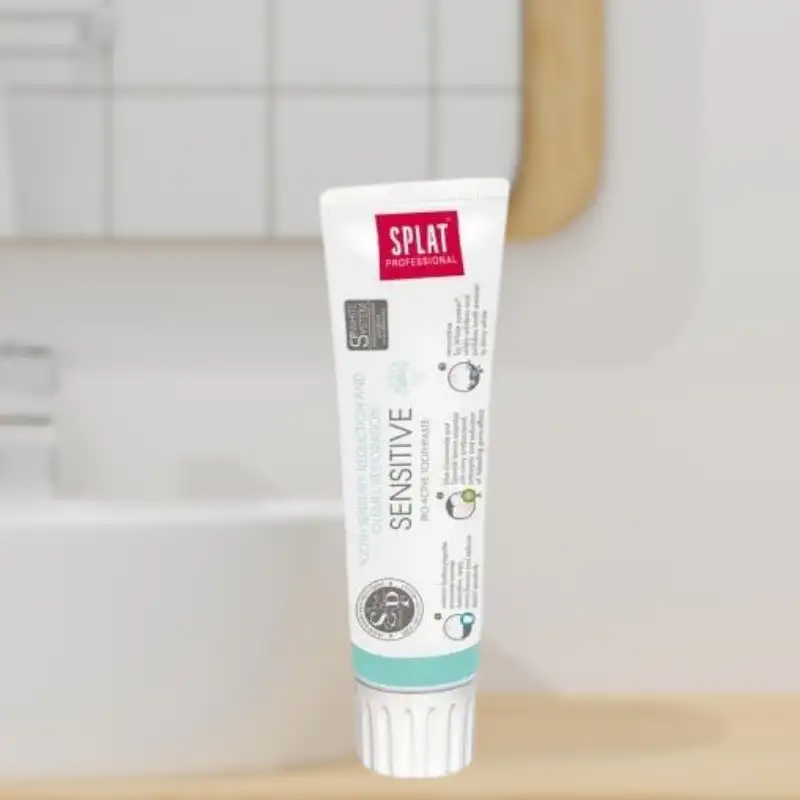 SPLAT® - TANDPASTA SENSITIVE (Til dig med blister, isninger og ubehag) - 100 ml.