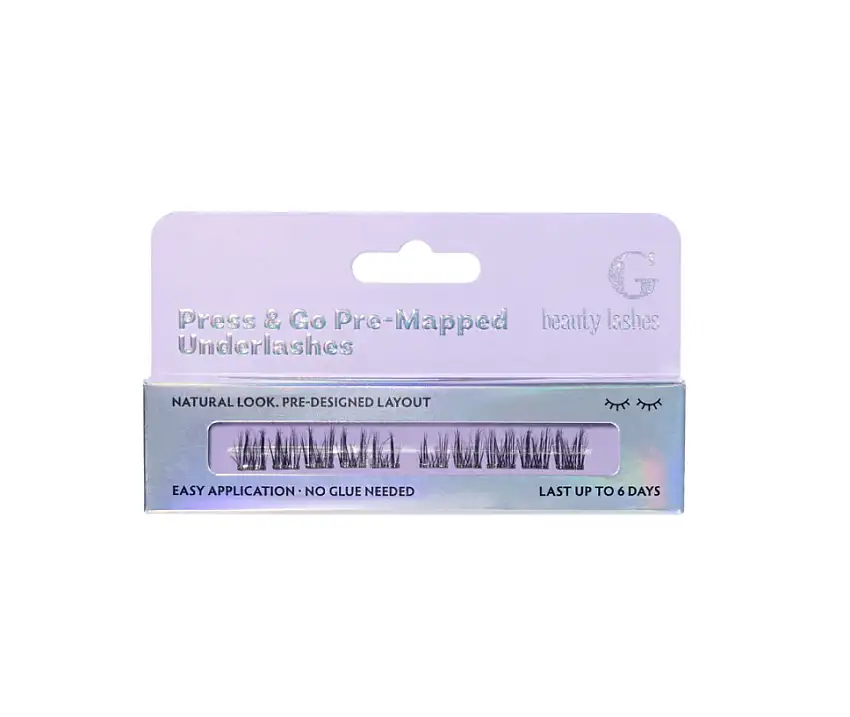 VIBE - PRESS AND GO UNDERLASHES pre-mapped Lashes - G Beauty Lashes