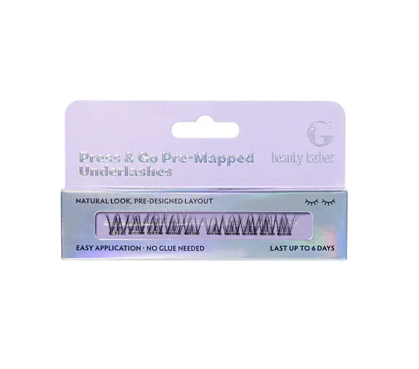 MUSE - PRESS AND GO UNDERLASHES pre-mapped Lashes - G Beauty Lashes