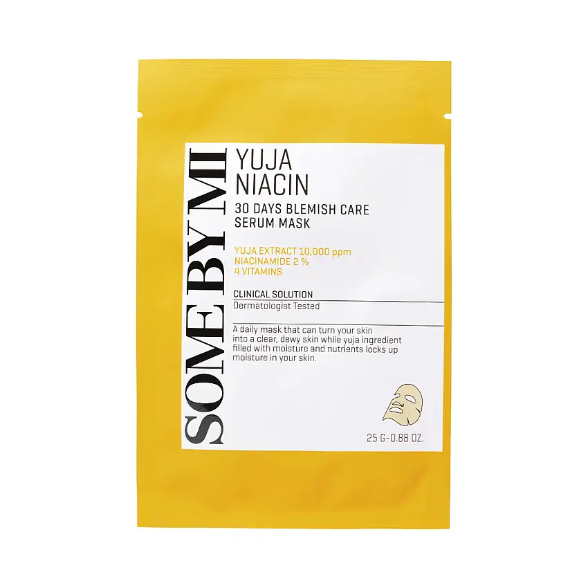 Some By Mi - Yuja Niacin 30 Days Blemish Care Serum Mask