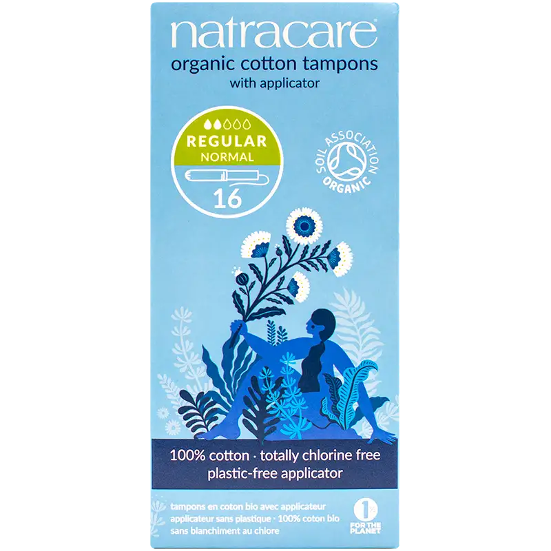 Natracare Tampon m. Hylster Regular Ø (16 stk)