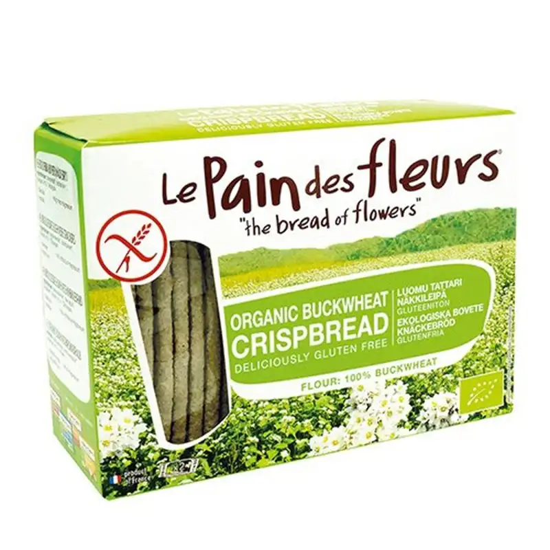 Le Pain Des Fleurs Boghvede Knækbrød Ø Glutenfri (150 g)