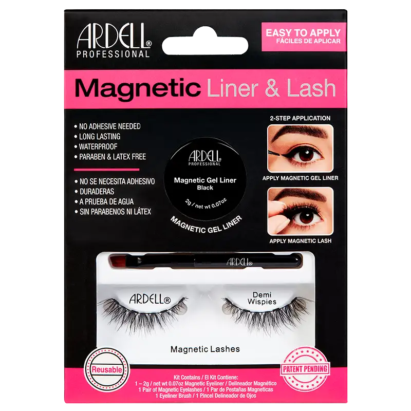 Ardell Magnetic Liner & Lash Demi Wispies (1 sæt)