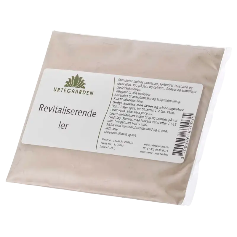 Urtegaarden Revitaliserende Ler (25 g)