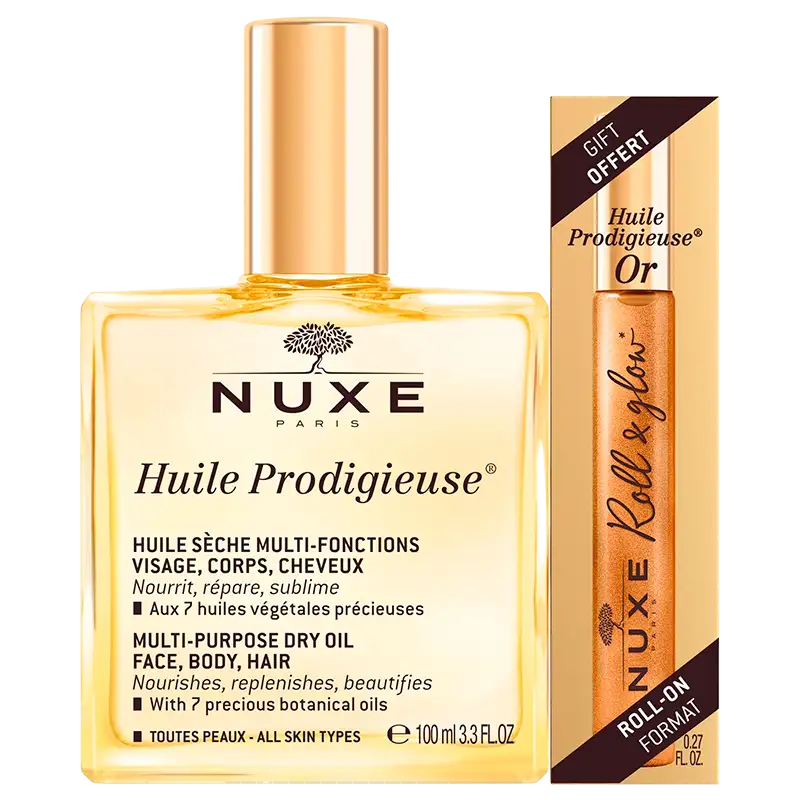 Nuxe Hule Prodiguise Dry Oil + Roll On OR (1 stk)