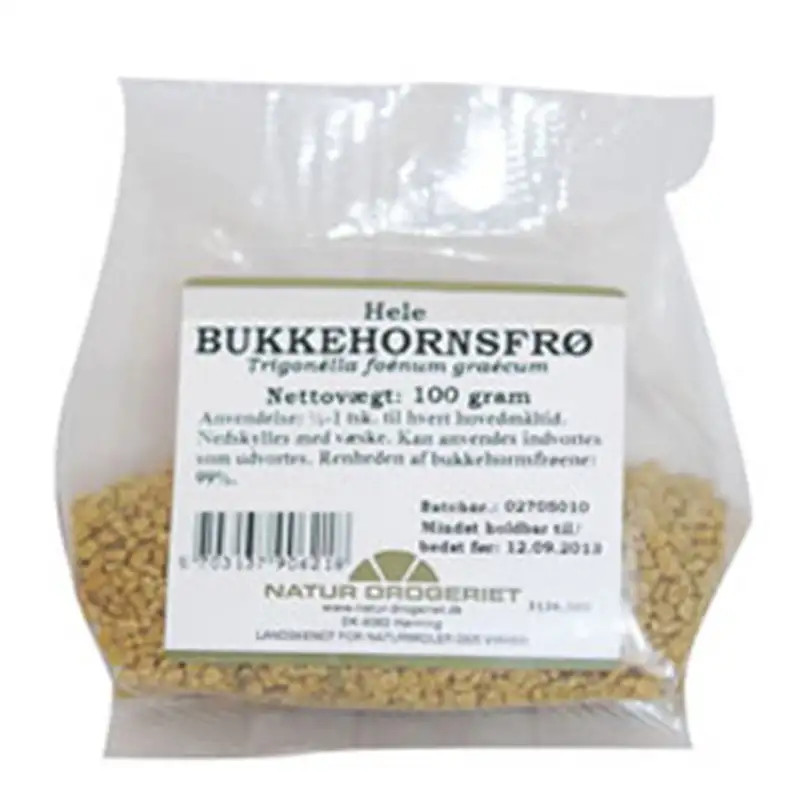 Natur Drogeriet Bukkehornsfrø Hele (100 gr)