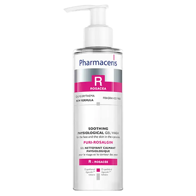 Pharmaceris R Puri-Rosalgin Soothing Physiological Face Gel Wash (190 ml)
