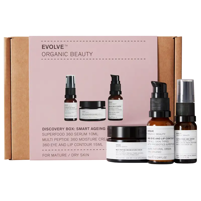 Evolve Organic Gaveæske Smart Ageing (1 sæt)