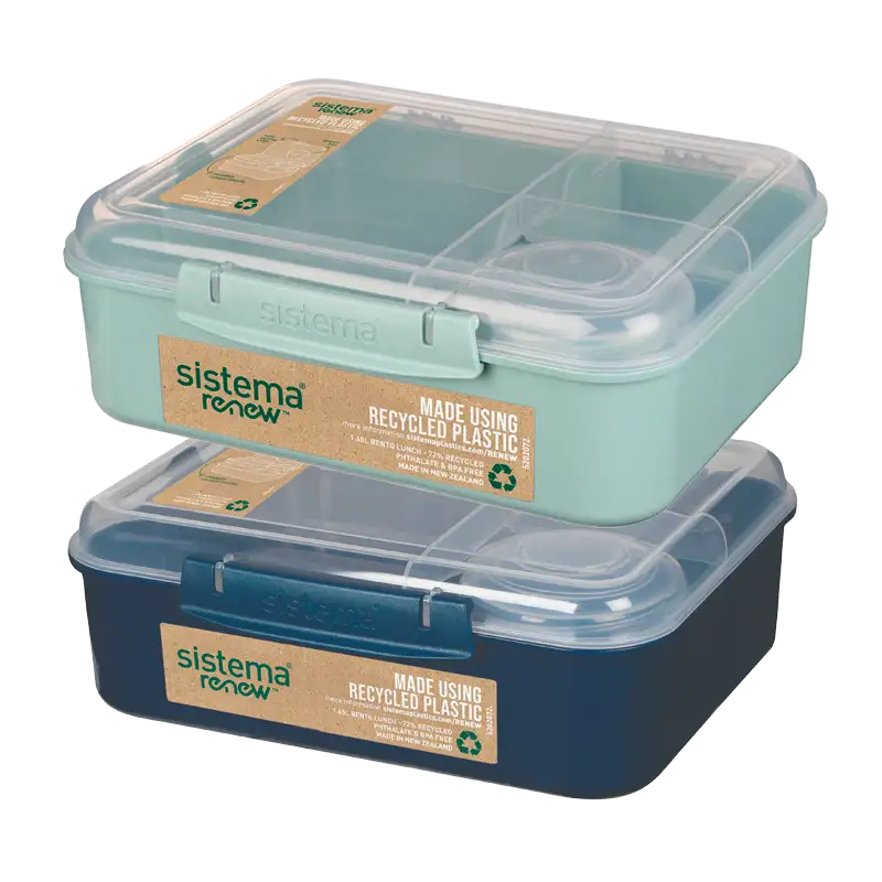 Sistema Renew Bento Lunch Ass. Farver (1650 ml)