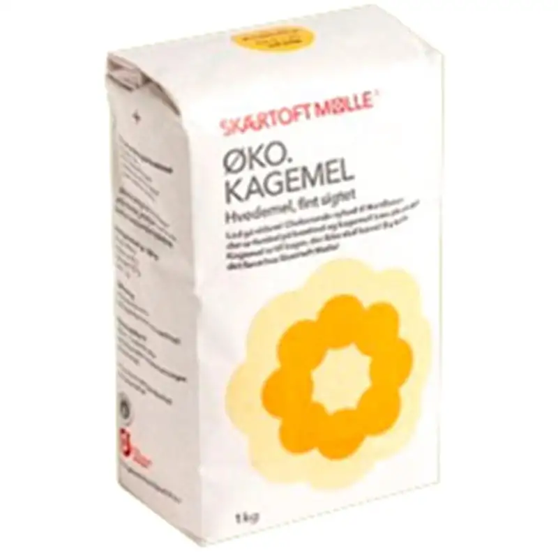 Skærtoft Mølle Kagemel - fint sigtet hvedemel Ø 1 Kg